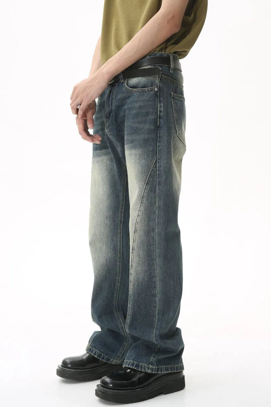 Decorative Seam Jeans with Pockets Carauana Store