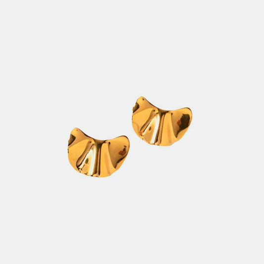 Irregular 18K Gold-Plated Earrings Carauana Store