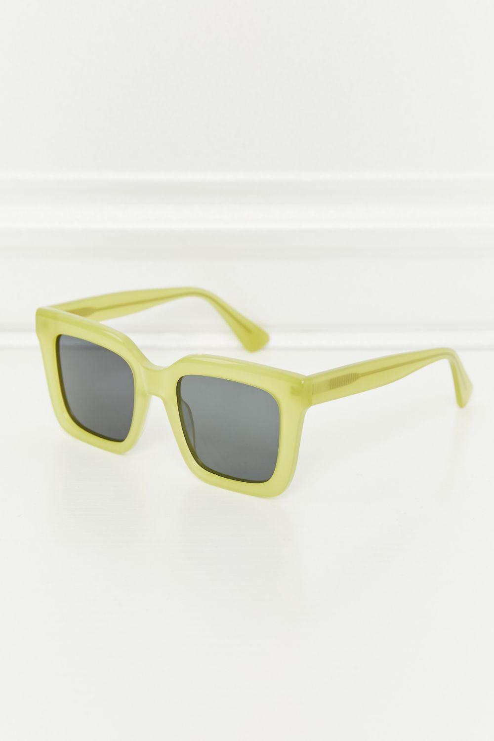 Square TAC Polarization Lens Sunglasses