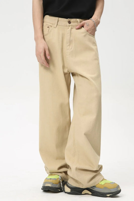 Wide Leg Jeans with Pockets Carauana Store