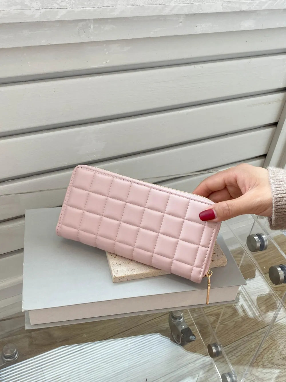 PU Leather Solid Color Wallet Carauana Store