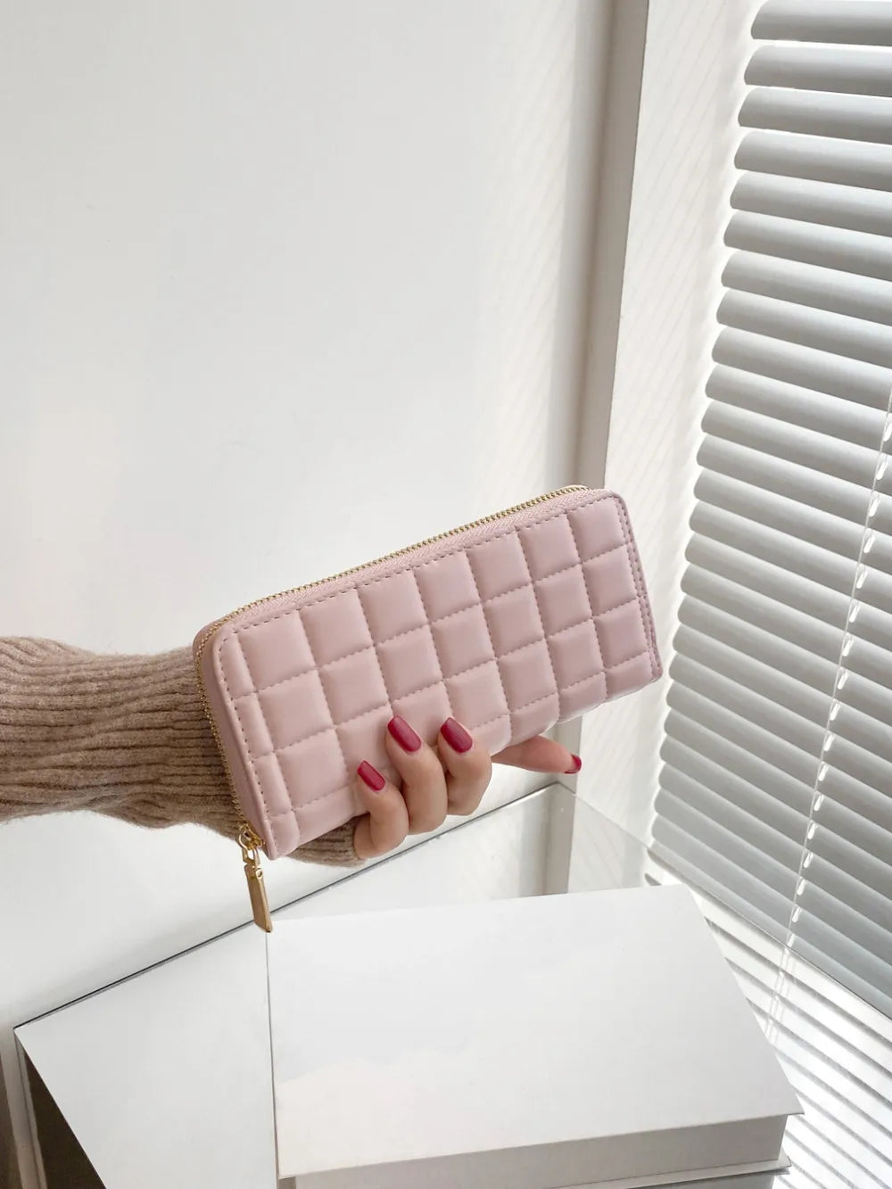 PU Leather Solid Color Wallet Carauana Store