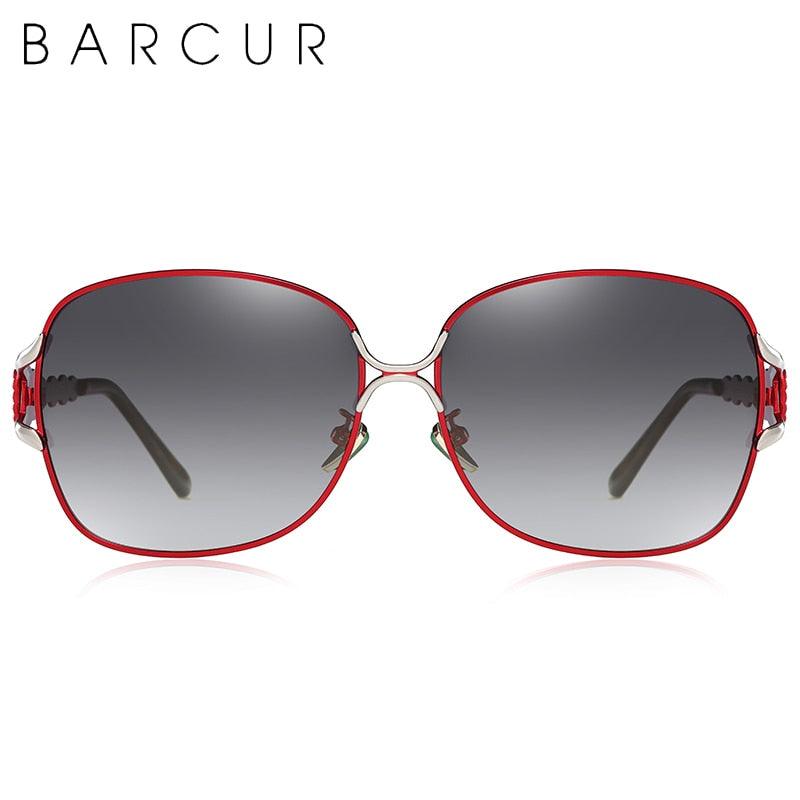 BARCUR Luxury Polarized Sunglasses Gradient Lens UV400 Protection