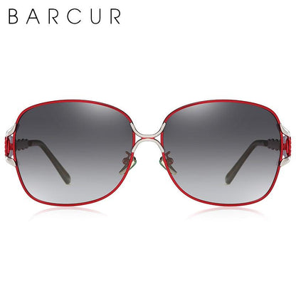 BARCUR Luxury Polarized Sunglasses Gradient Lens UV400 Protection