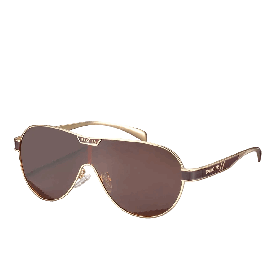 BARCUR Pilot Polarized Sunglasses UV400 Men CaRaUaNa Fashion