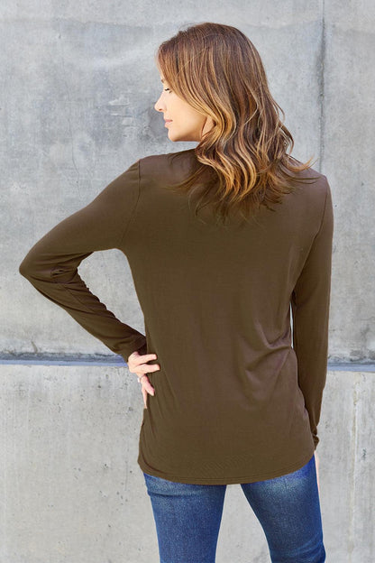 Basic Bae Full Size Round Neck Long Sleeve Top