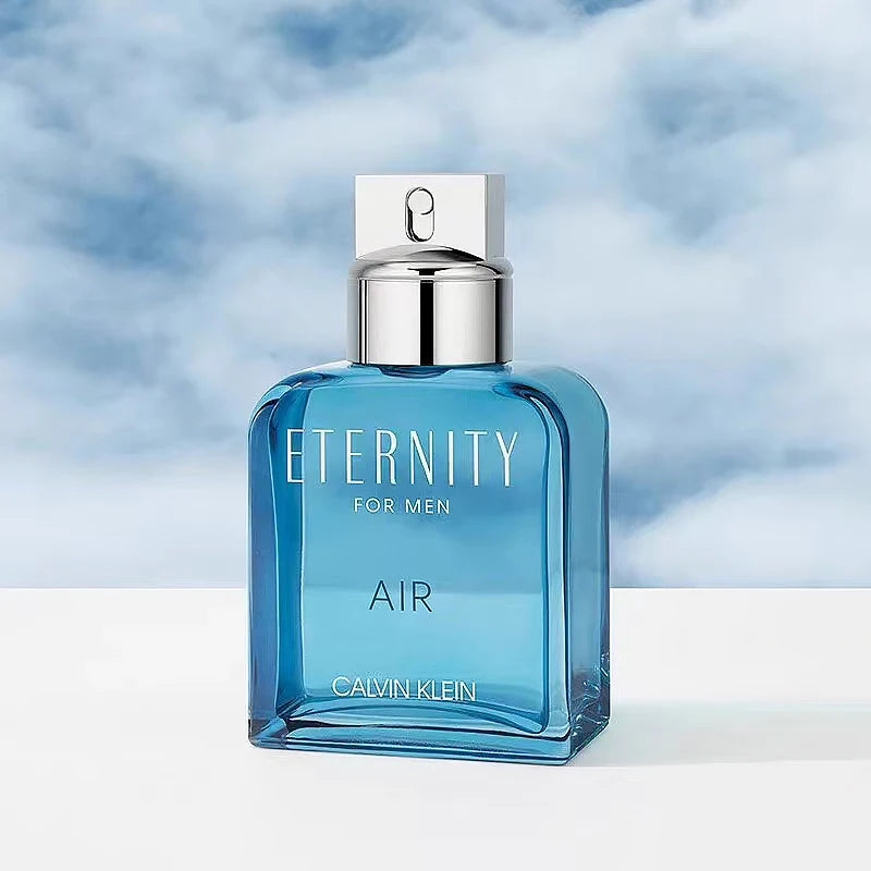Blue Calvin Klein Eternity for Men Air perfume bottle