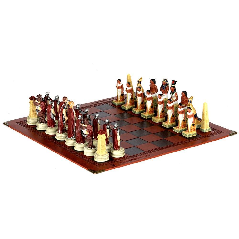 Chess Desktop Intelligence Game Movie Theme Toy Luxury Knight Hand-painted