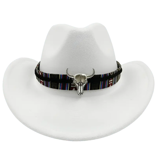 Cowboy hat monochrome felt Men and Women Carauana Store