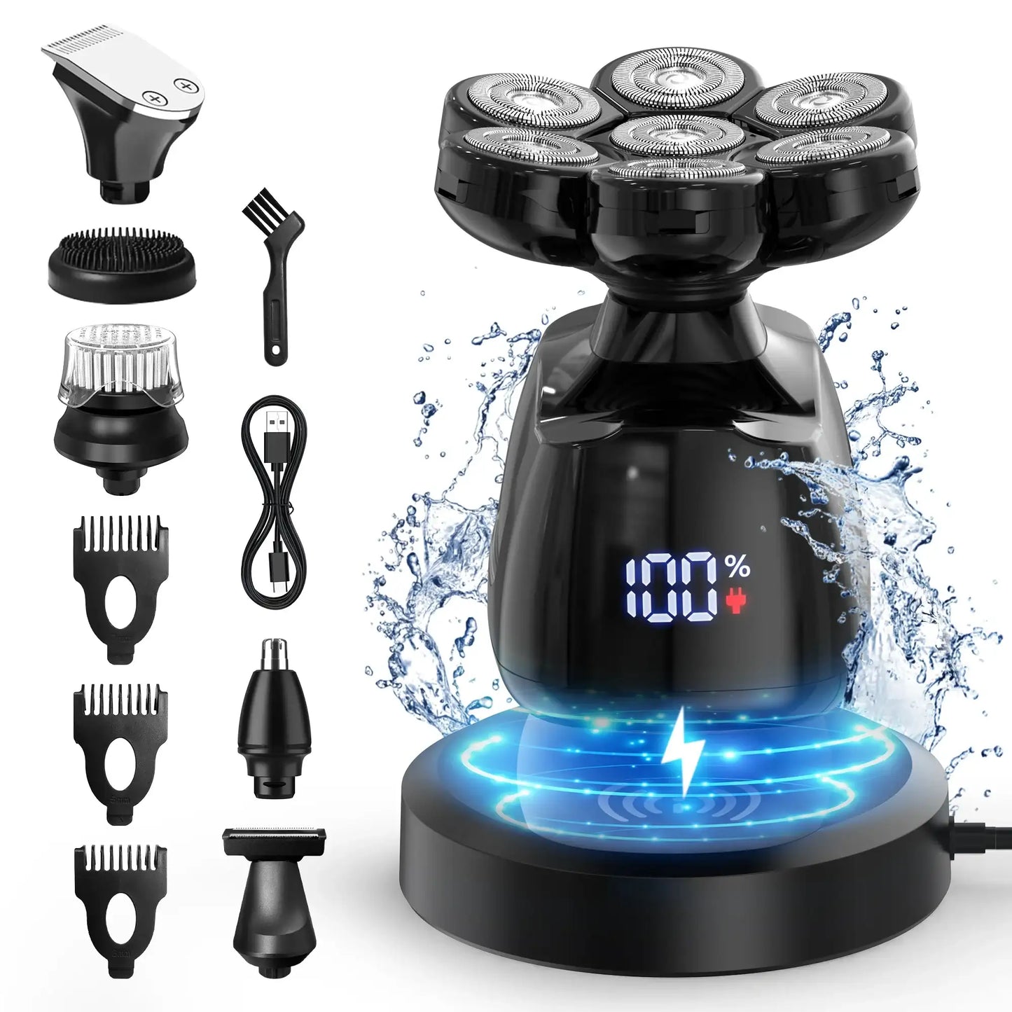 Sejoy Head Shaver – 7D Waterproof Grooming Kit CaRaUaNa Fashion