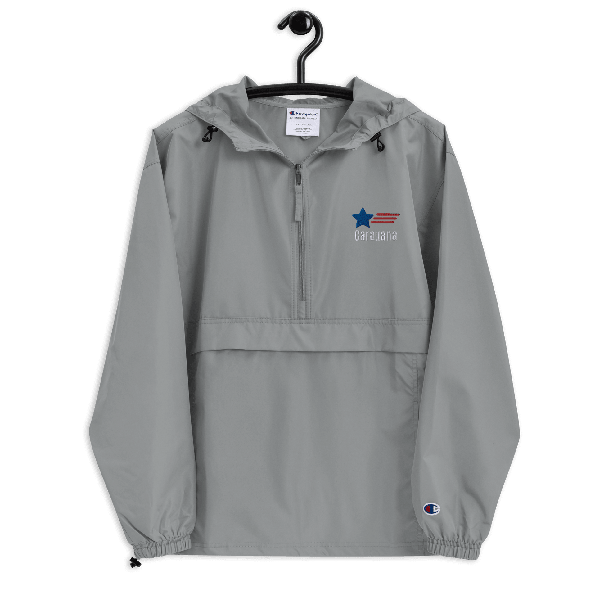 Embroidered Champion Packable Jacket