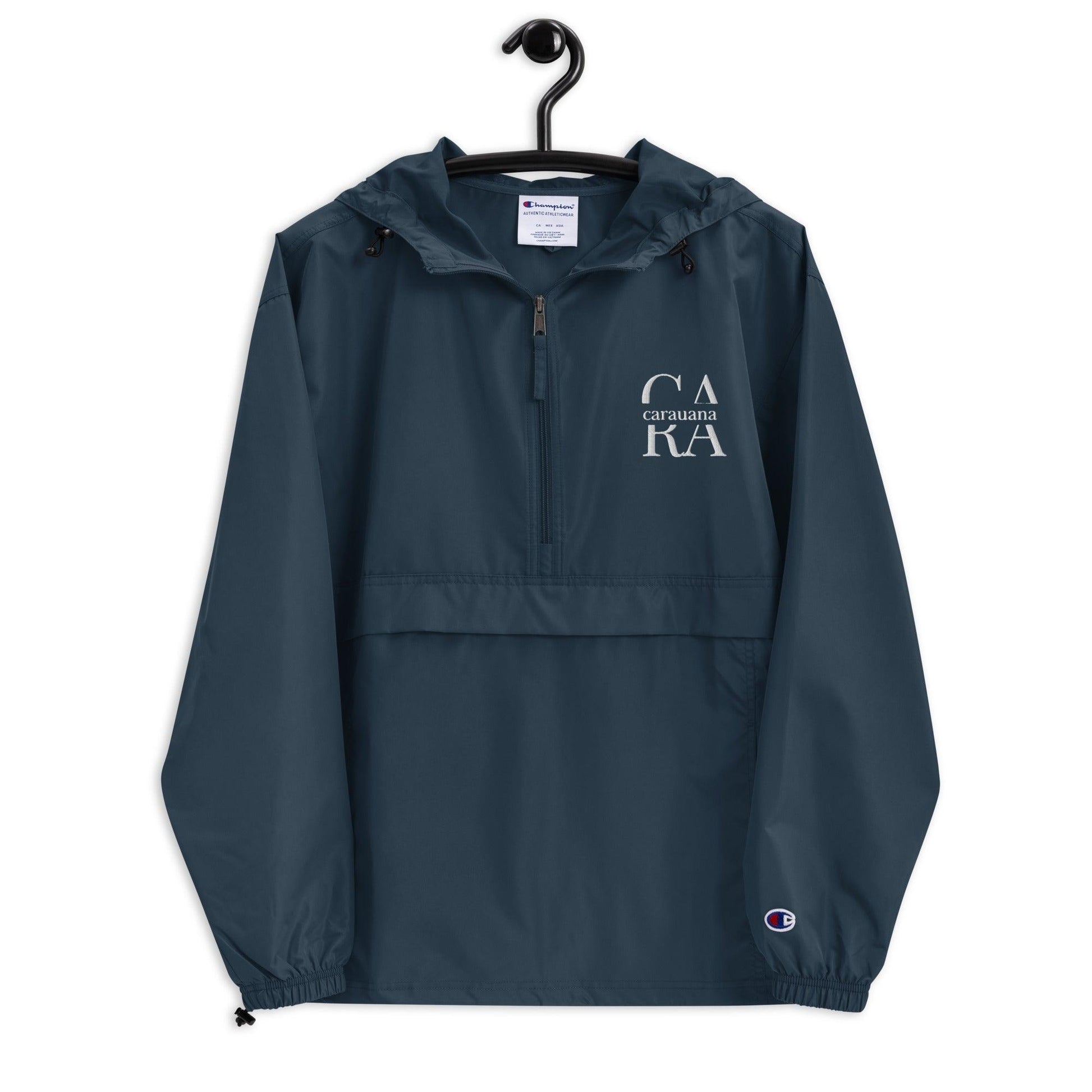 Embroidered Champion Packable Jacket Carauana Store