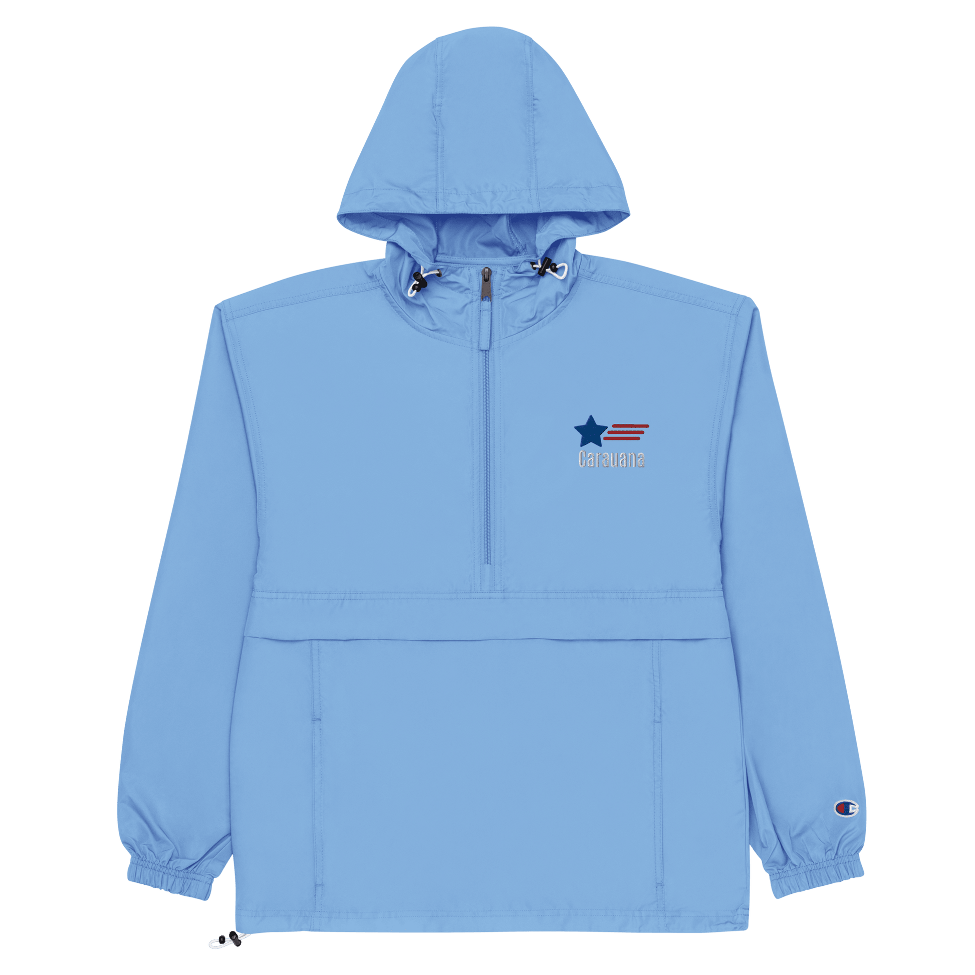 Embroidered Champion Packable Jacket