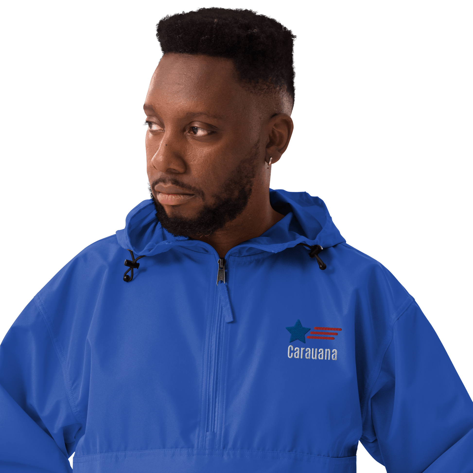 Embroidered Champion Packable Jacket