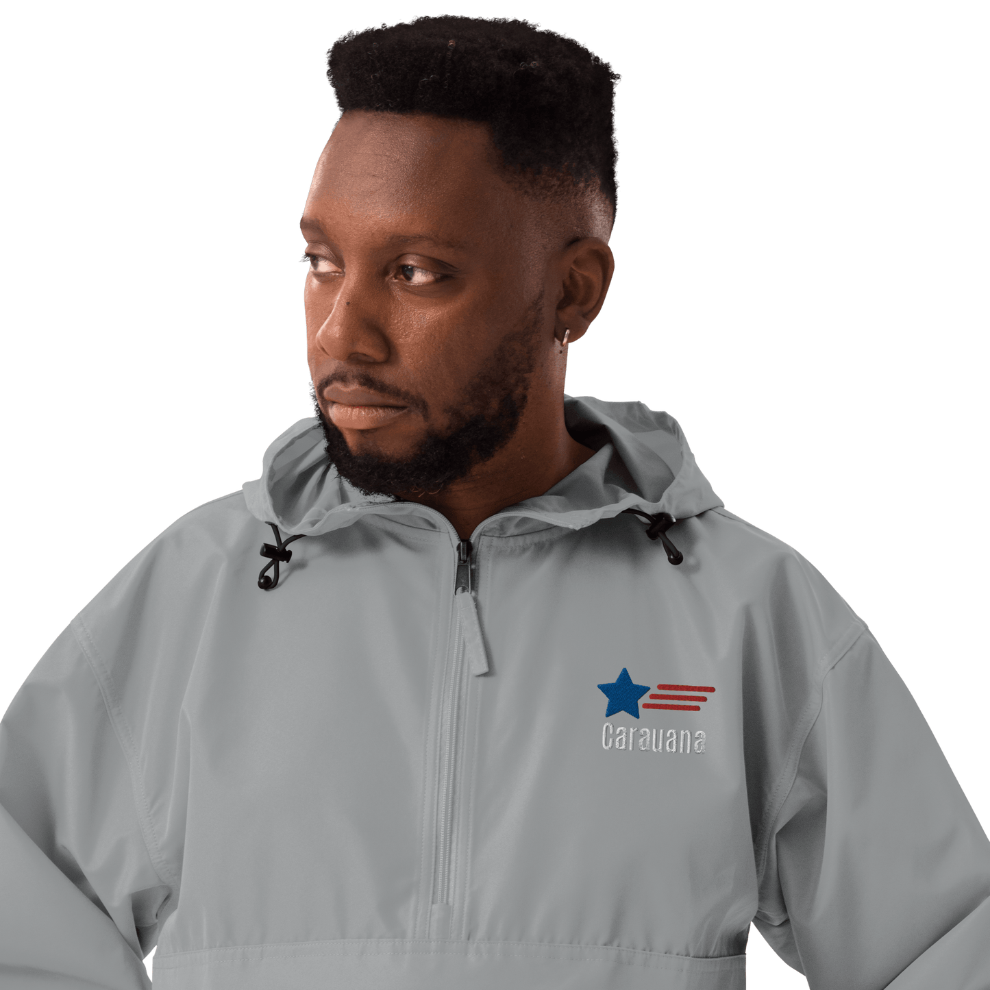 Embroidered Champion Packable Jacket