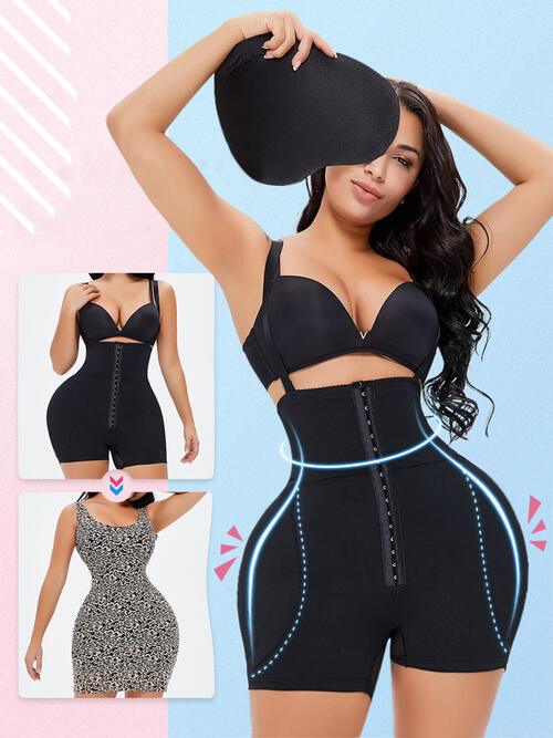 Full Size Hook-and-Eye Under-Bust Shaping Bodysuit Carauana Store
