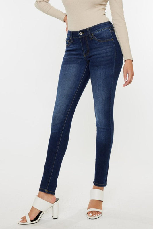 Kancan Mid Rise Gradient Skinny Jeans Carauana Store