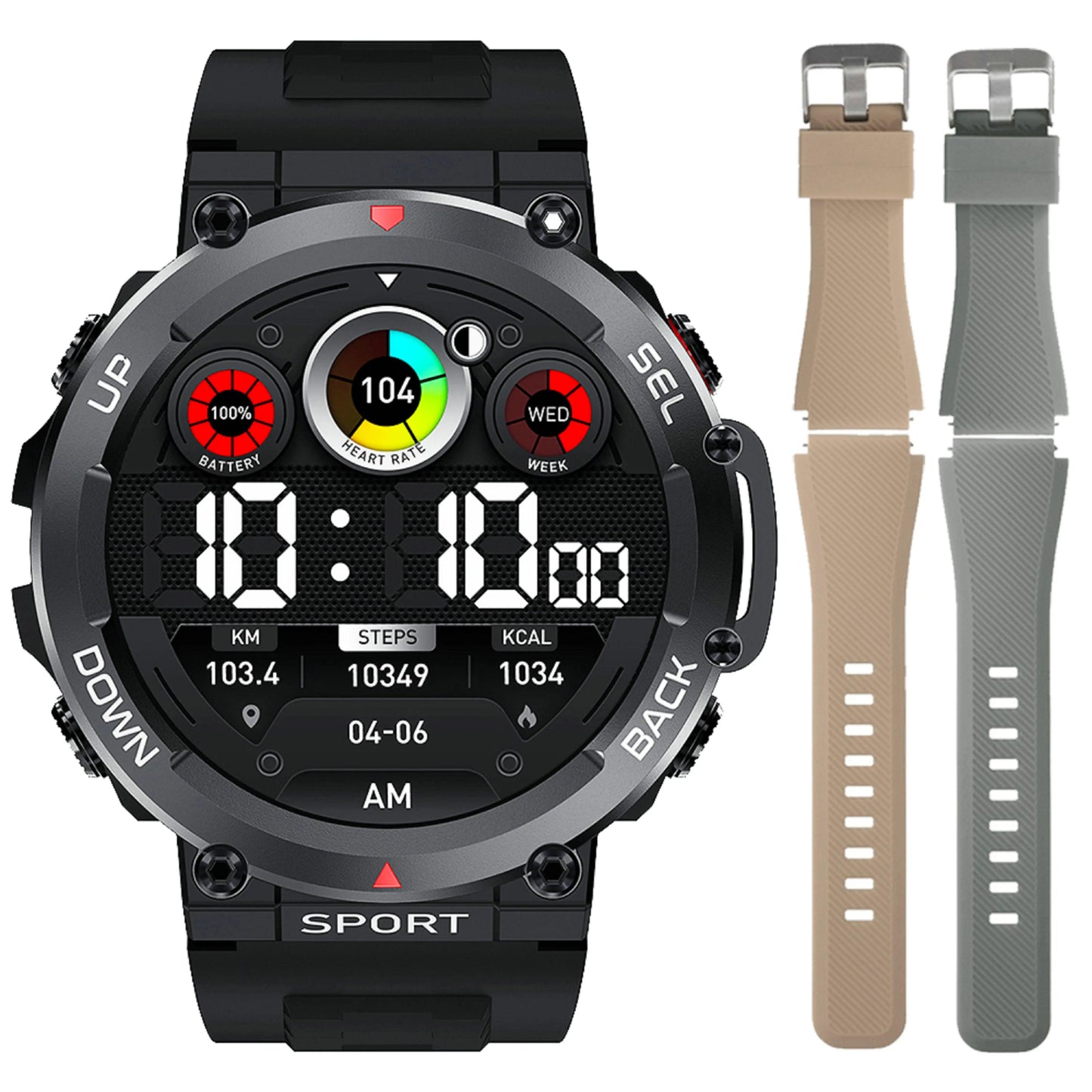 LEMFO Music Smartwatch Bluetooth Call sports NFC|Your Ultimate Health and Fitness Companion