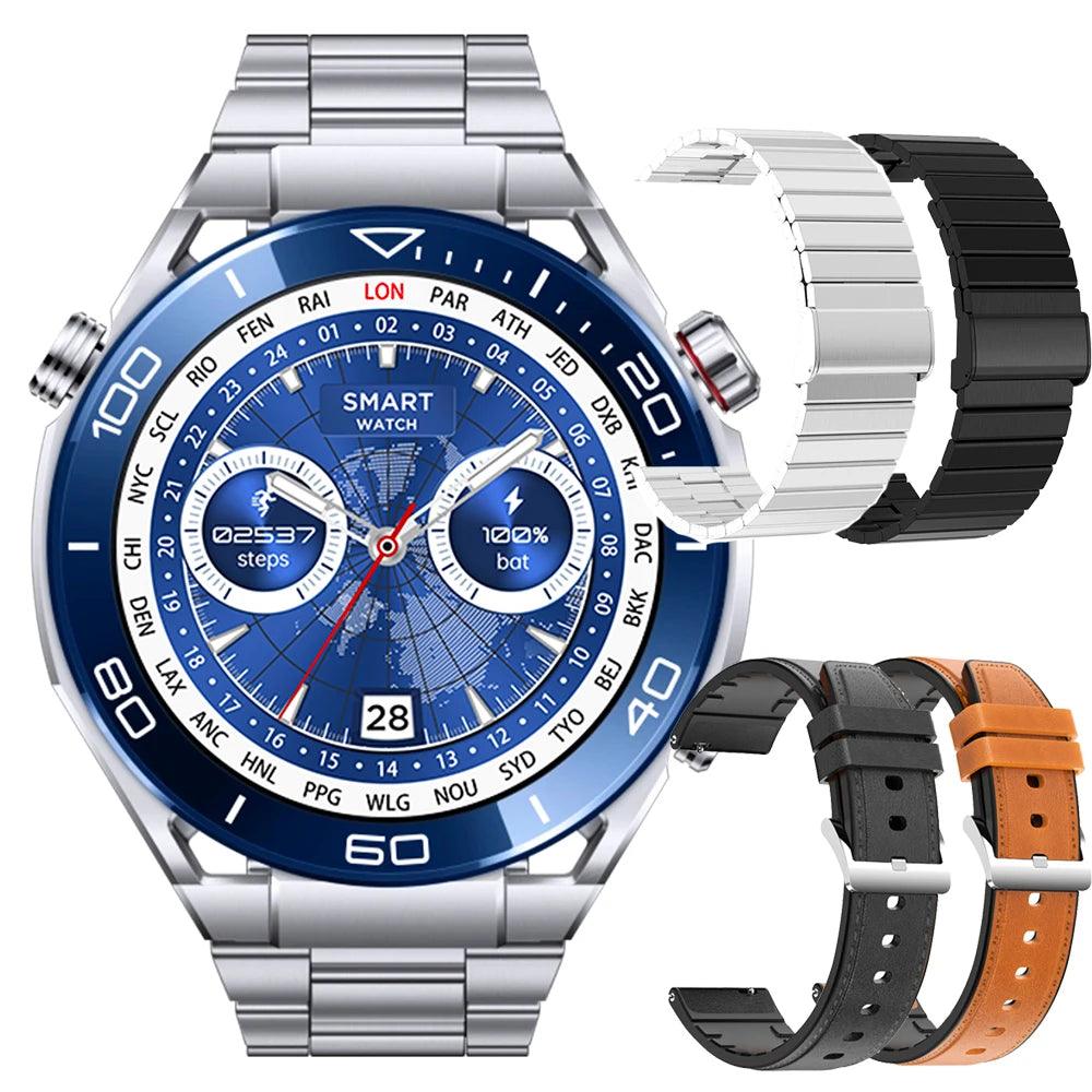 LEMFO smartWatches for men stainless steel|Your Timeless Companion, Now Exclusively Yours!