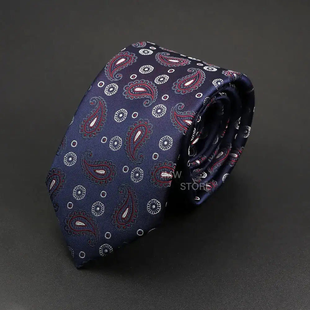 Grey Brown Green Paisley Wedding and Business Necktie for Men CaRaUaNa Fashion