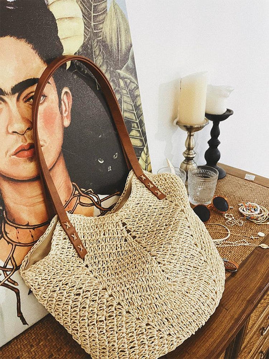 Elevate Your Style: Niche Woven Bucket Bags – Perfect for Commuting and Vacation! Carauana Store