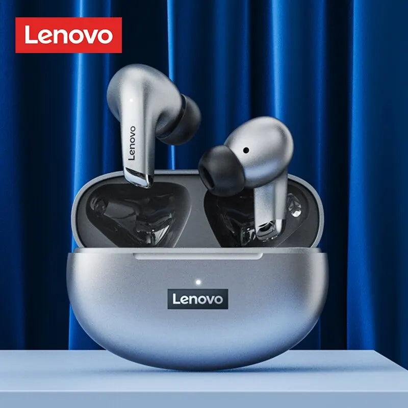 Original Lenovo LP5 Wireless Bluetooth Earbuds HiFi Music Earphones Headphones Sports Waterproof Headset With Mic Earbuds New Carauana Store