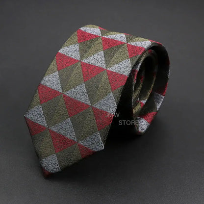Grey Brown Green Paisley Wedding and Business Necktie for Men CaRaUaNa Fashion