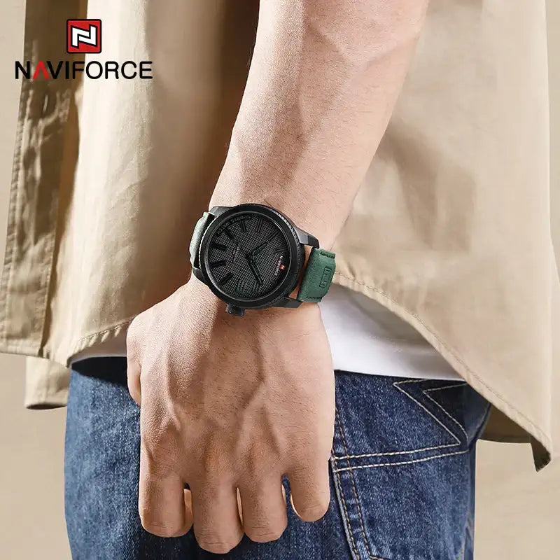 NAVIFORCE NF9202L – Shock-Resistant Sport Watc CaRaUaNa Fashion