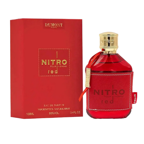 NITRO RED Eau De Parfum 3,4 oz pour Homme 