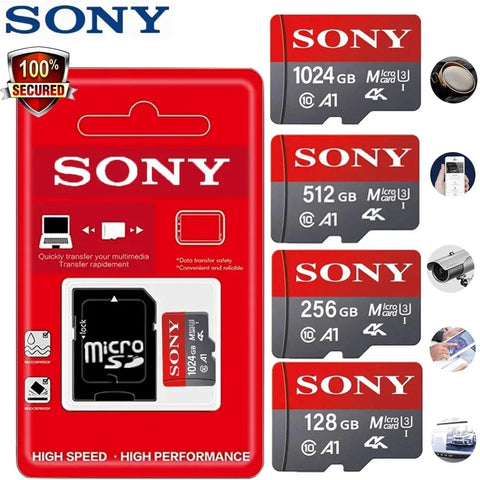 SONY Micro SD TF Card Mini 1TB Memory Card