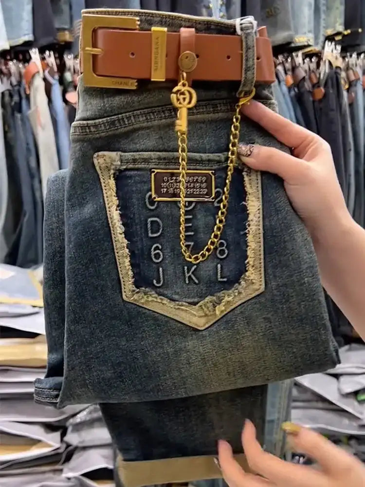 High-Waist Radish Harem Jeans Women 4XL CaRaUaNa Fashion