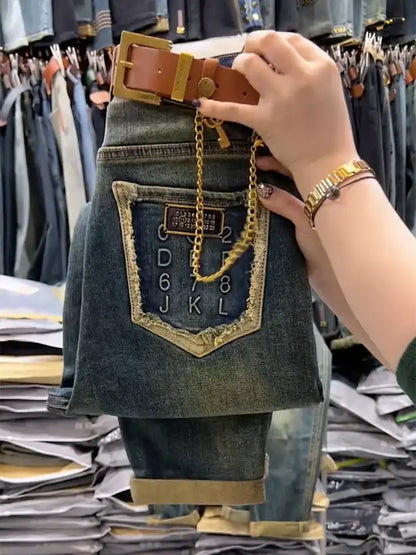 High-Waist Radish Harem Jeans Women 4XL CaRaUaNa Fashion