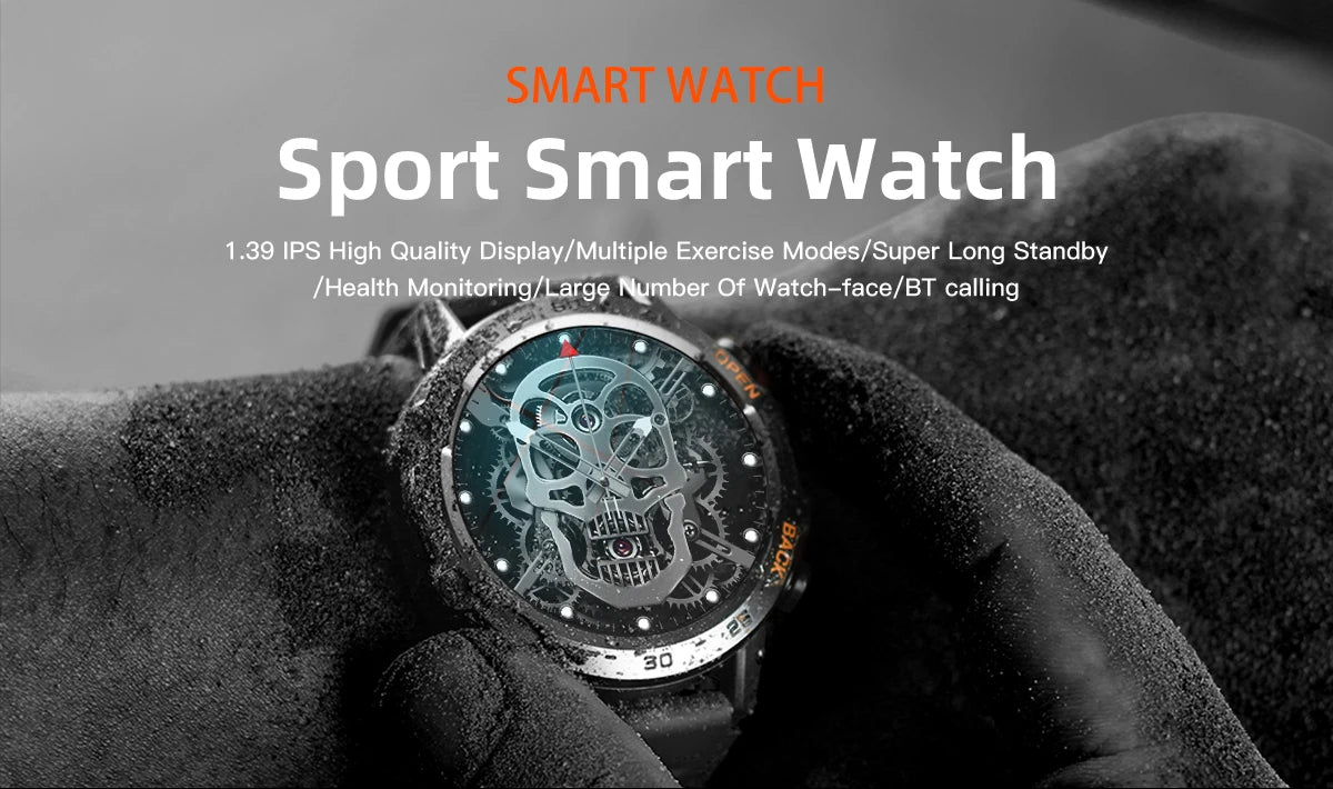 LEMFO Rugged Outdoor Sports Smart Watch: Beyond Boundaries - Carauana Store