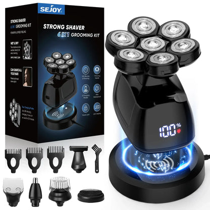 Sejoy Head Shaver – 7D Waterproof Grooming Kit CaRaUaNa Fashion