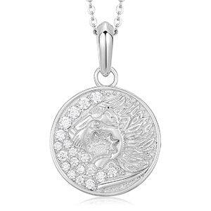 Streamline Tag With Pave Moissanite Diamonds Tag Pendant Real 925 Sterling Silver For Women Men Fine Jewelry Accessories Gift Carauana Store