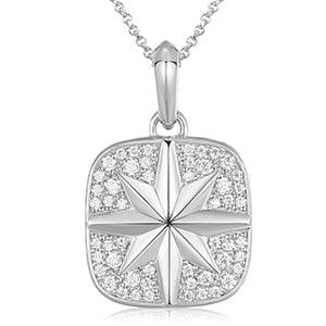 Streamline Tag With Pave Moissanite Diamonds Tag Pendant Real 925 Sterling Silver For Women Men Fine Jewelry Accessories Gift Carauana Store