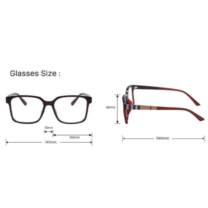 Stylish Anti Blue Light Glasses for Women | OwnSense | Polycarbonate Lenses | Plastic Titanium Frame