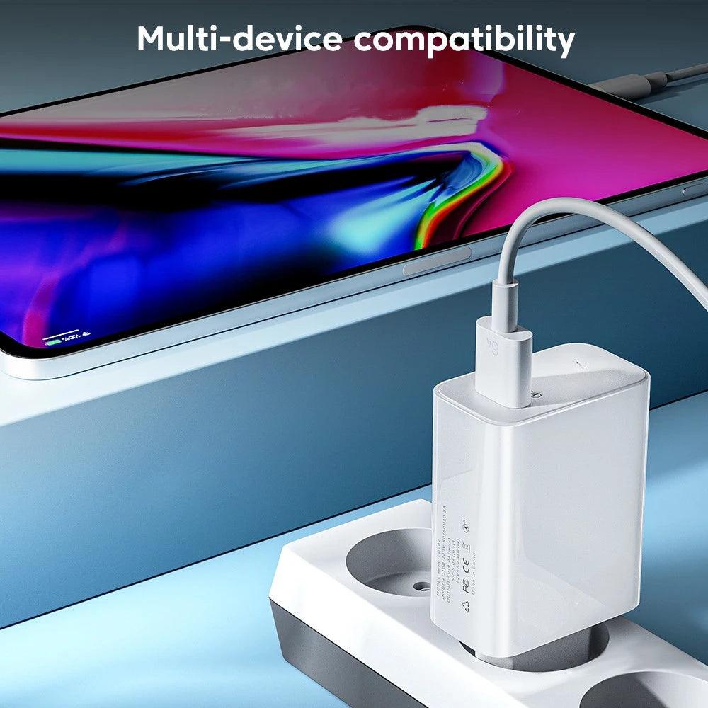 USB Charger Fast Charging QC3.0 USB C Cable Type C Cable Mobile Phone Charger For iPhone Huawei Samsung Xiaomi Quick Charge CaRaUaNa Fashion