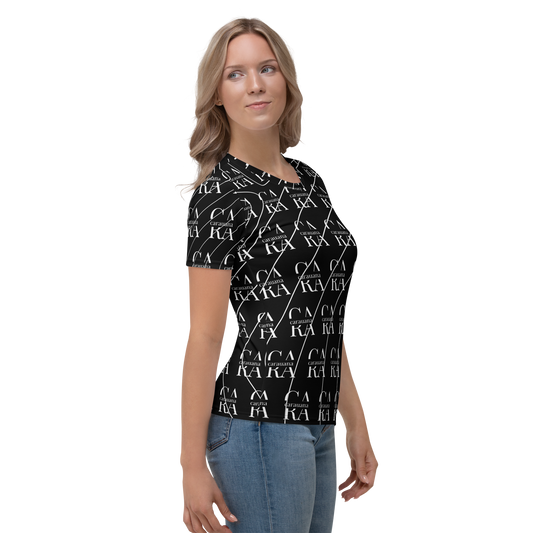 Women's T-shirt black LUX Carauana Store