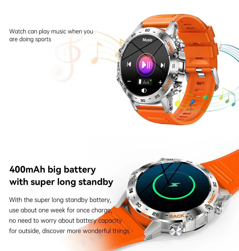 Xiaomi Bluetooth Call Smart Watch Men Outdoor Sports Smartwatch for Android IOS Phone