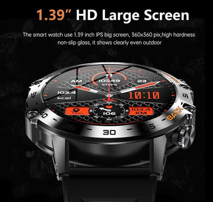 Xiaomi Bluetooth Call Smart Watch Men Outdoor Sports Smartwatch for Android IOS Phone