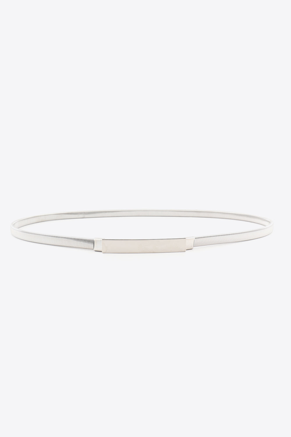 Elastic Iron Skinny Belt CaRaUaNa Fashion