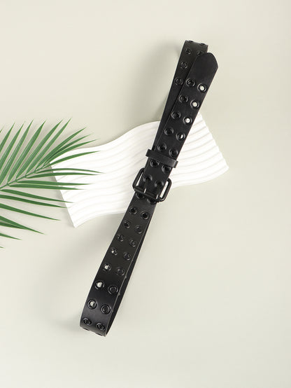Grommet PU Leather Belt Carauana Store