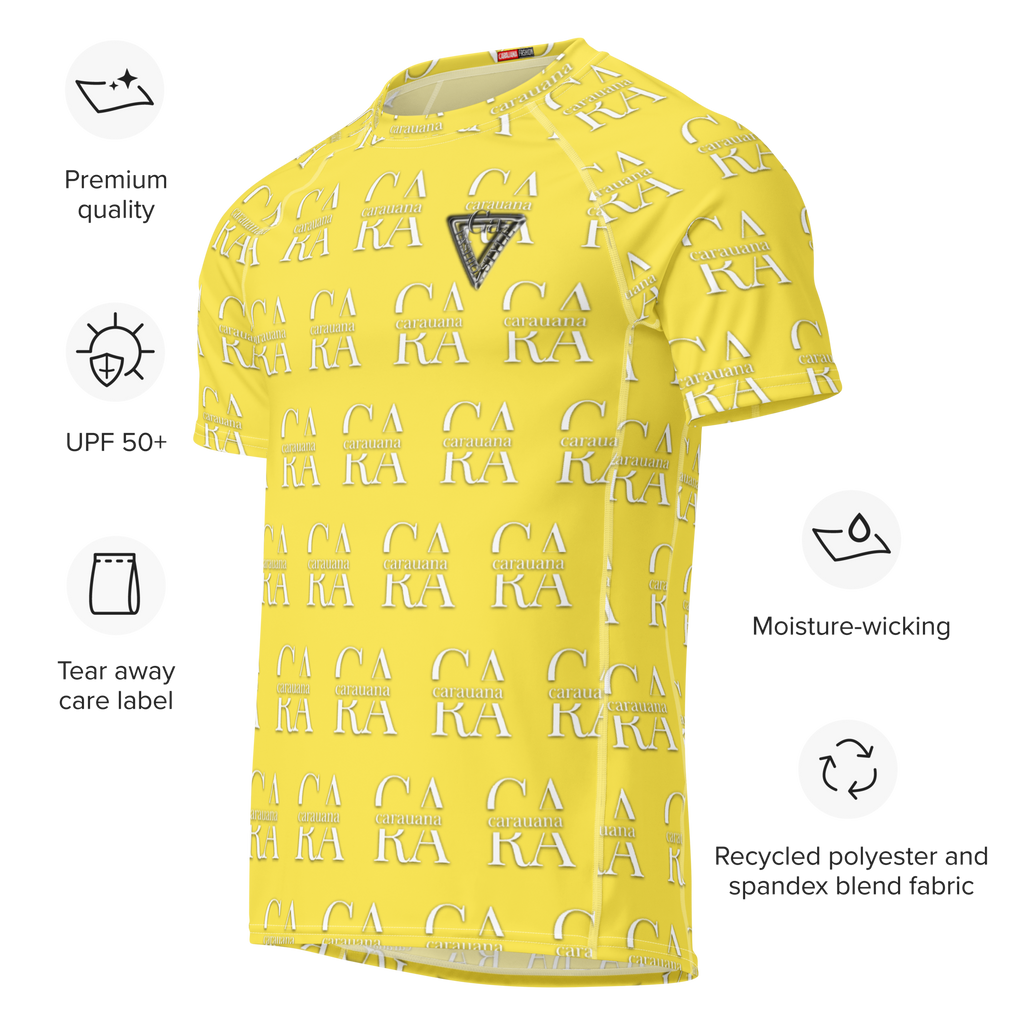 Original CaRaUaNa Rash Guard - YELLOW Carauana Store