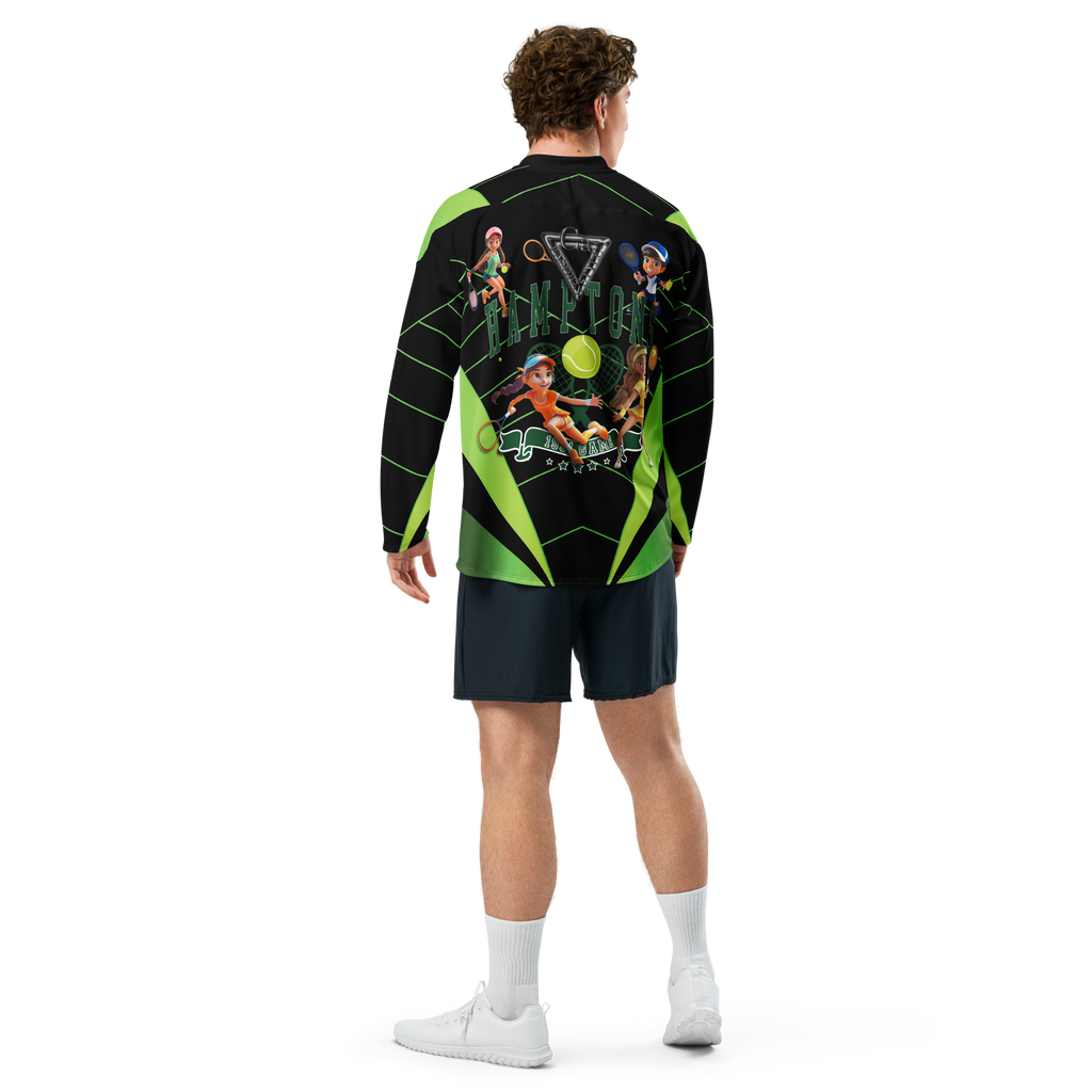 🥎 Premium® Sweatshirt CaRaUaNa – Tennis Black Green Carauana Store