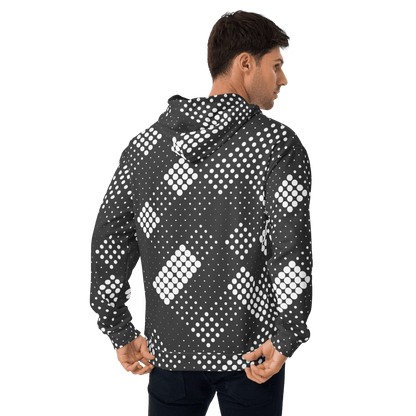 CaRaUaNa Unisex Hoodie Grey white CaRaUaNa Fashion