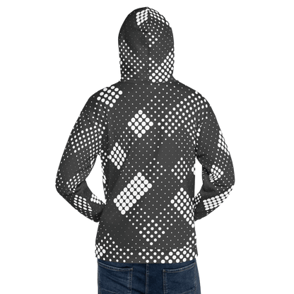 CaRaUaNa Unisex Hoodie Grey white CaRaUaNa Fashion