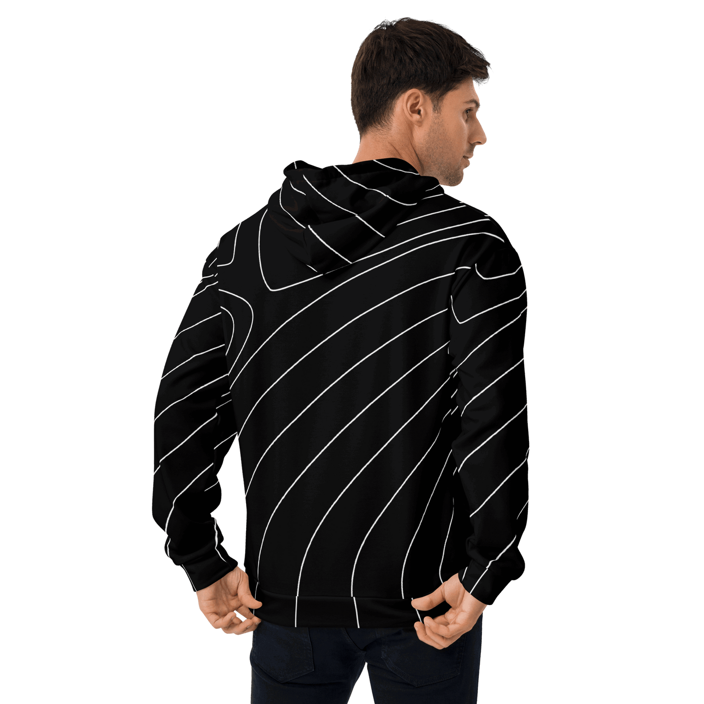 CaRaUaNa Unisex Hoodie Black Branded CaRaUaNa Fashion