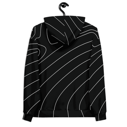 CaRaUaNa Unisex Hoodie Black Branded CaRaUaNa Fashion