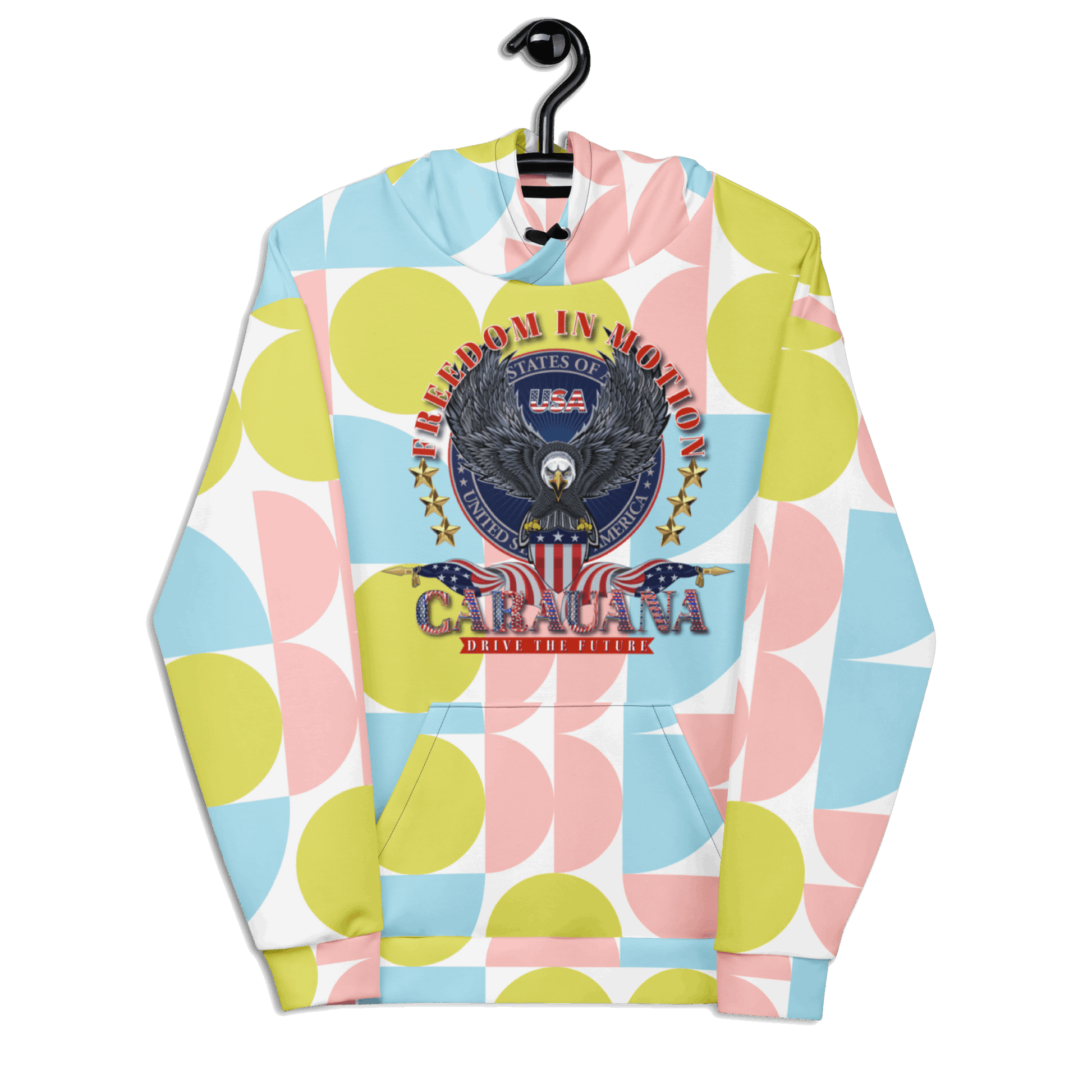 CaRaUaNa Unisex Hoodie Rhythm of Style 77 CaRaUaNa Fashion